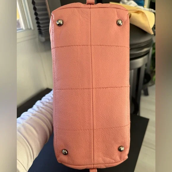 CHANEL Coco Mark Chocolate Bar Logo Caviar Skin Handbag - Picture 8 of 13